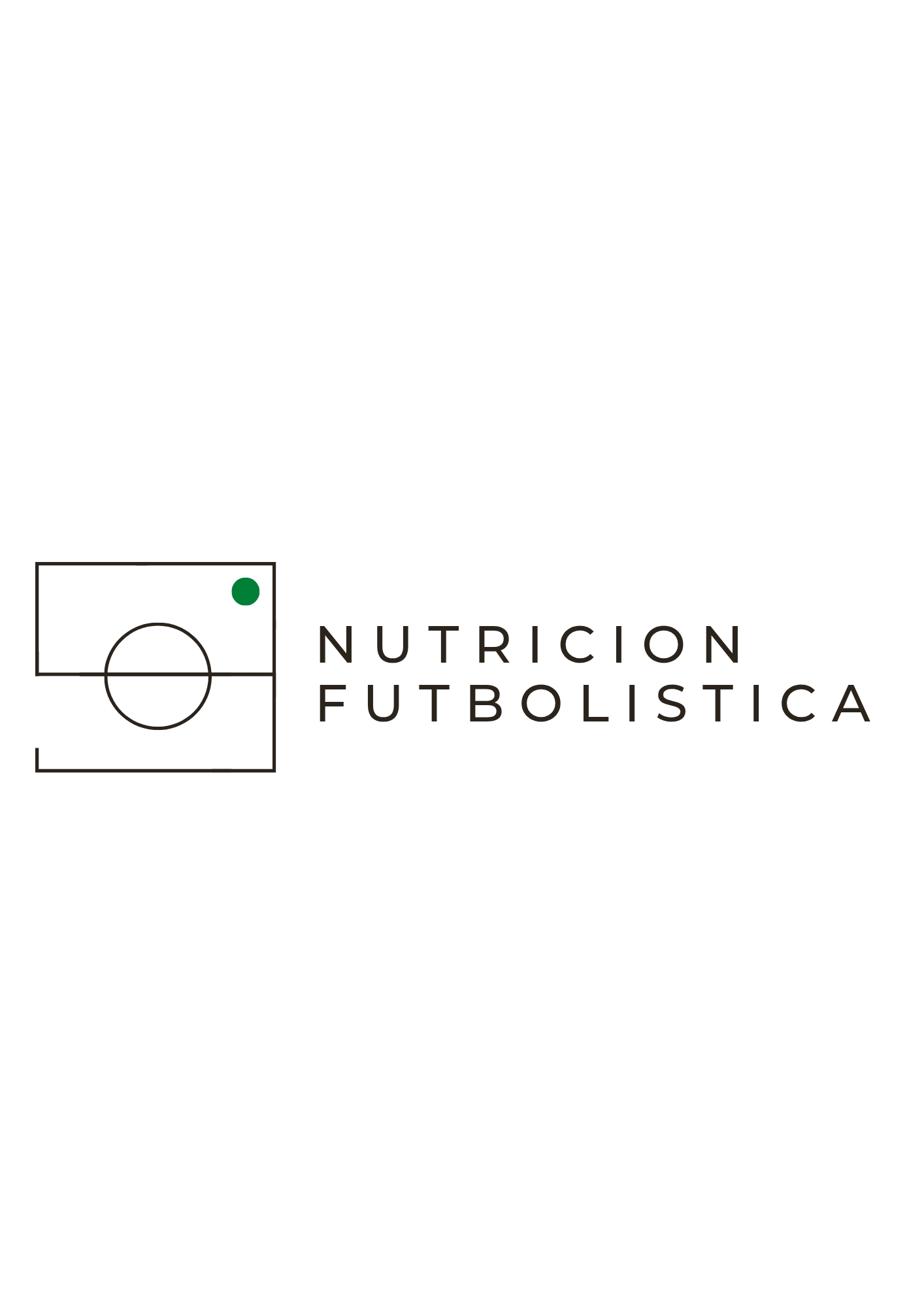 Logo nutrición futbolistas
